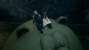 The Moogle Slide from the Final Fantasy VII Remake